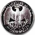 Eagle on coin