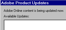 available updates