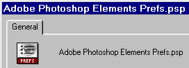 preferences file