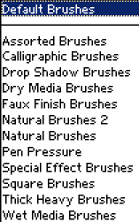 alternate brush palettes